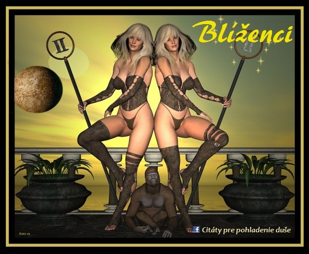Žena blíženci